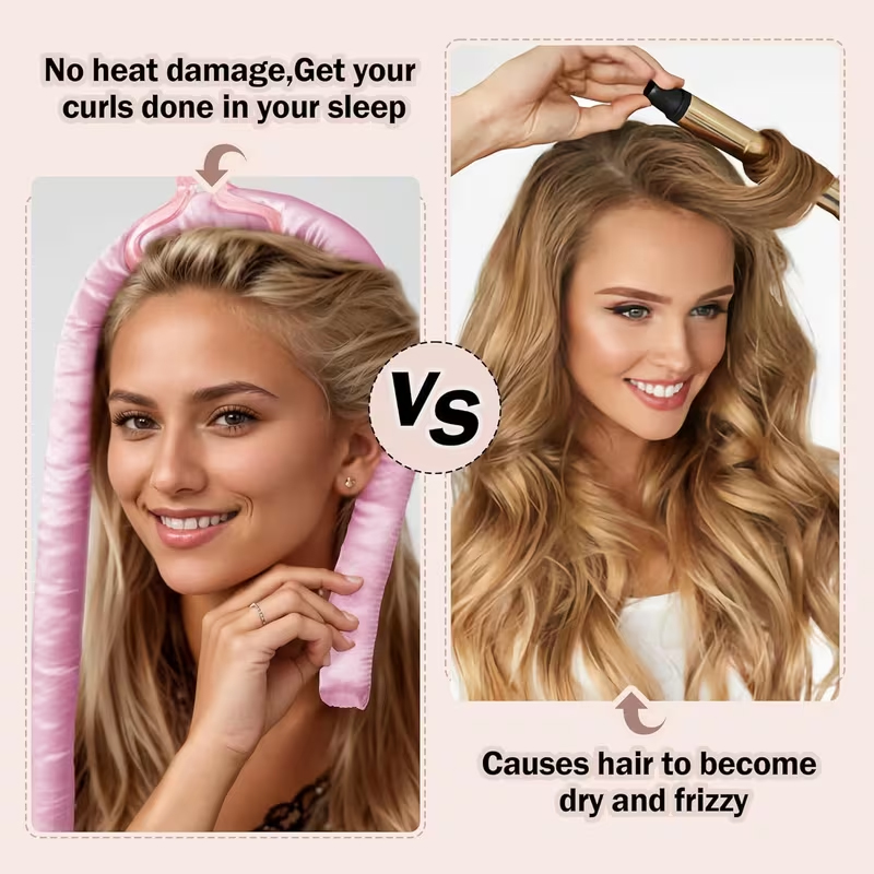 Heatless Curling Rod Headband  - Hair Curling Wand review and price