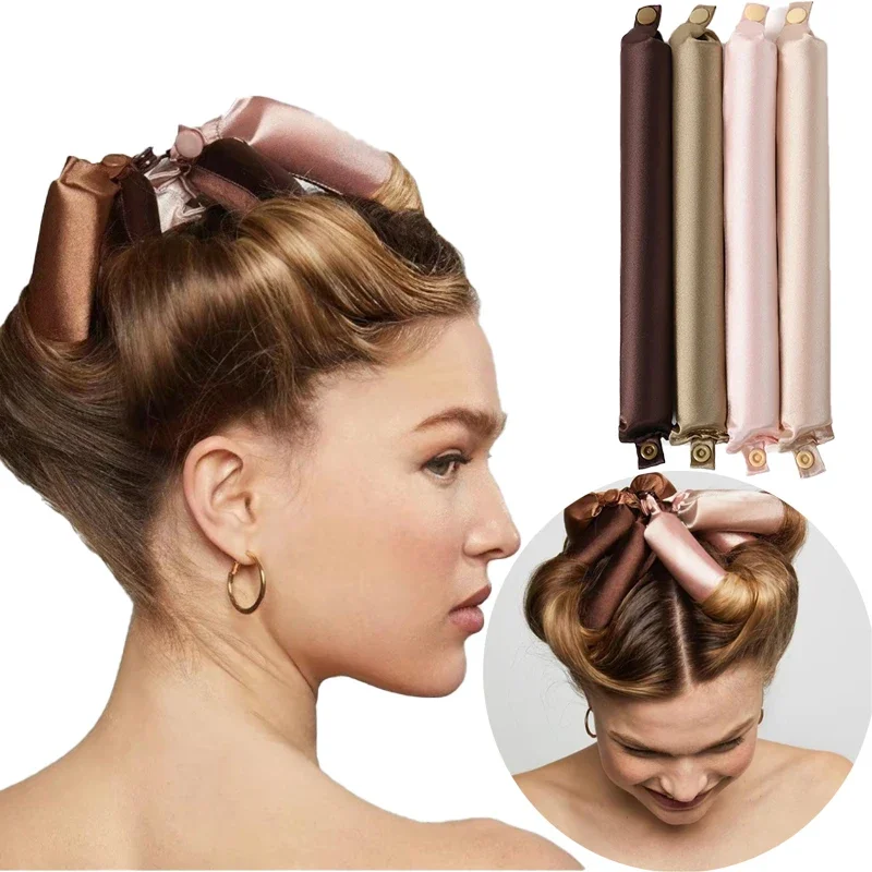 Heatless Hair Curlers Satin Cu - Hair Curling Wand review and price