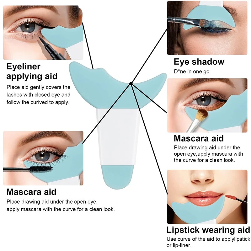 Silicone Eyeliner Makeup Stenc - Beauty Makeup Drawing review and price