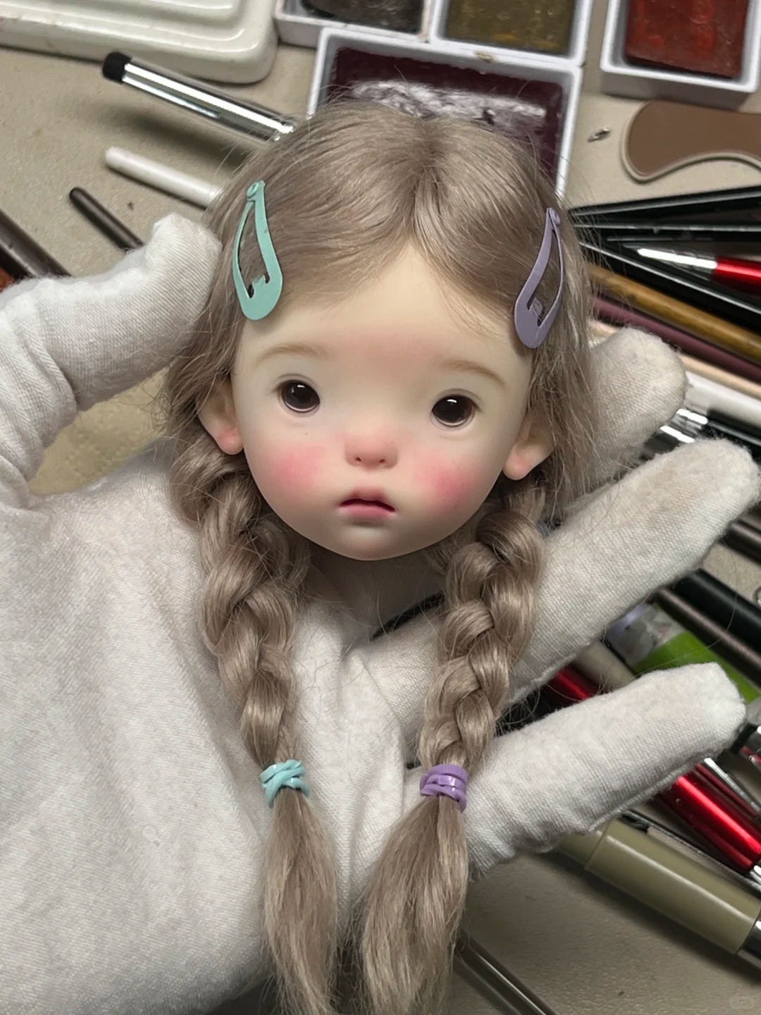 SD BJD Doll 1/6 Landoudou Head - Just Beauty Makeup review and price