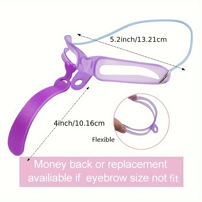 8 In 1 Reusable Eyebrow Stenci - Beauty Makeup Tools Set review and price