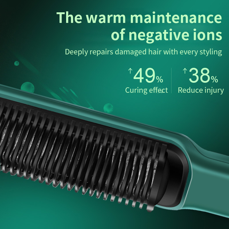 Straightening comb, negative i - Hair Curling Wand review and price