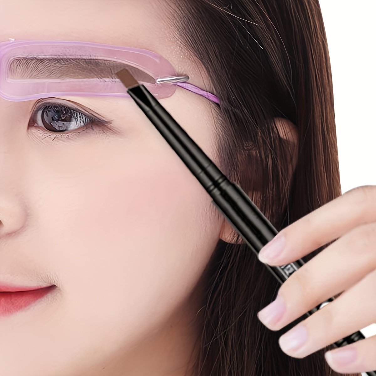 8 In 1 Reusable Eyebrow Stenci - Beauty Makeup Tools Set review and price