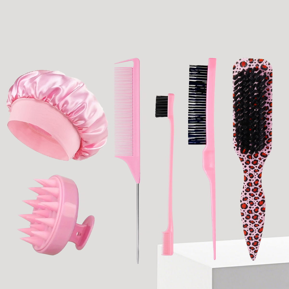 6pcs hair styling tool set - s - Hair Scalp Massager review and price