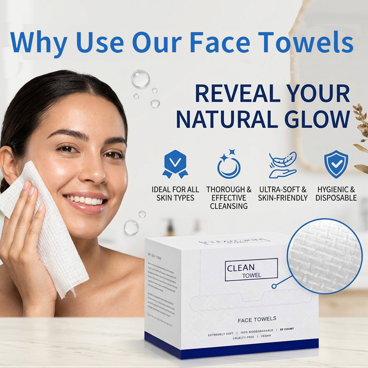 50Pcs/Box Disposable Face Towe - Beauty Of Joseon Makeup Remover review and price