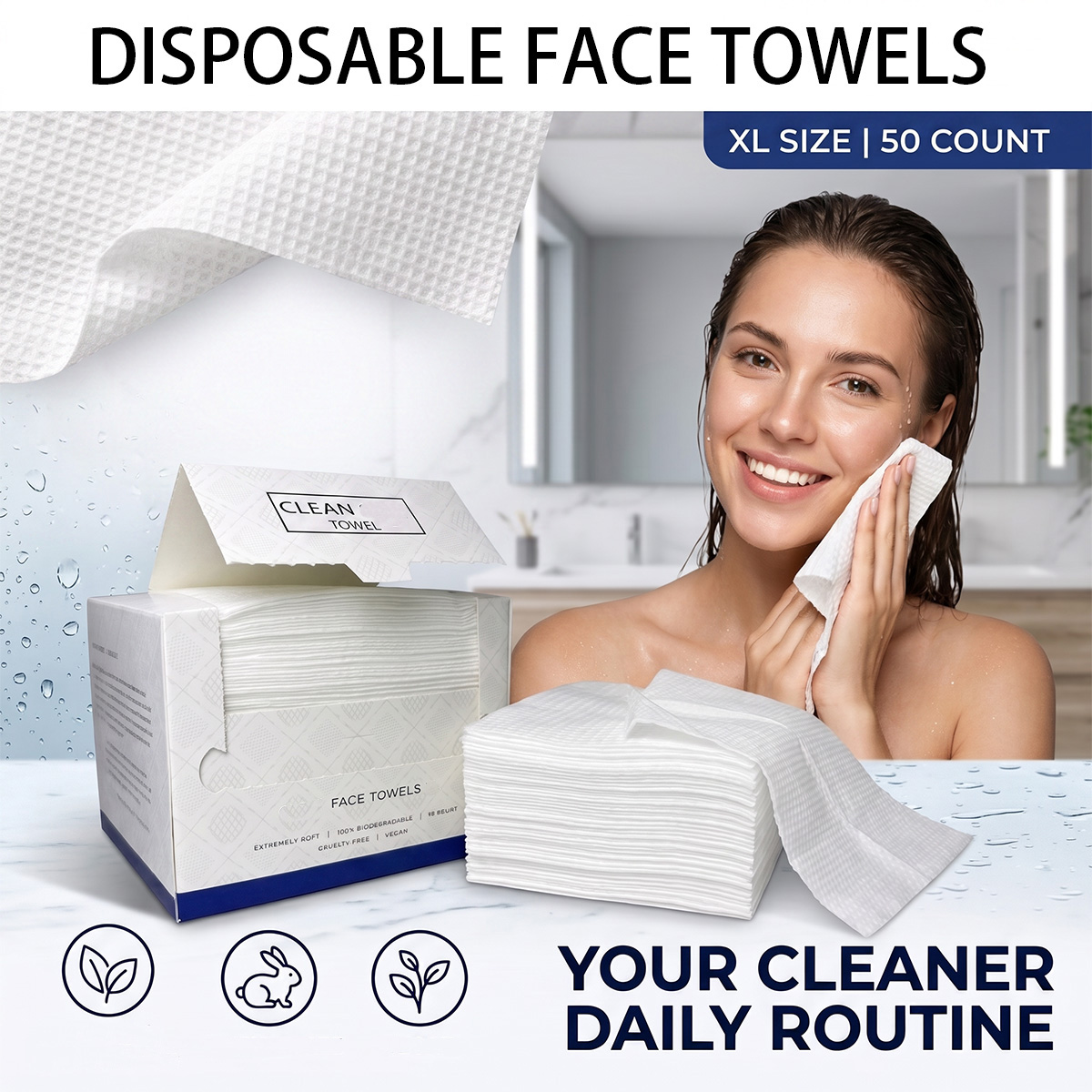 50Pcs/Box Disposable Face Towe - Beauty Of Joseon Makeup Remover review and price