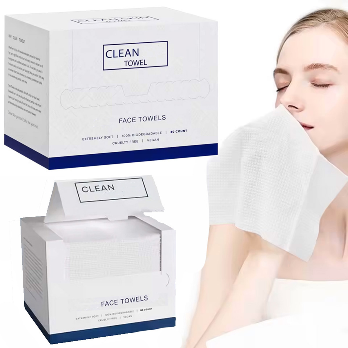 50Pcs/Box Disposable Face Towe - Beauty Of Joseon Makeup Remover review and price