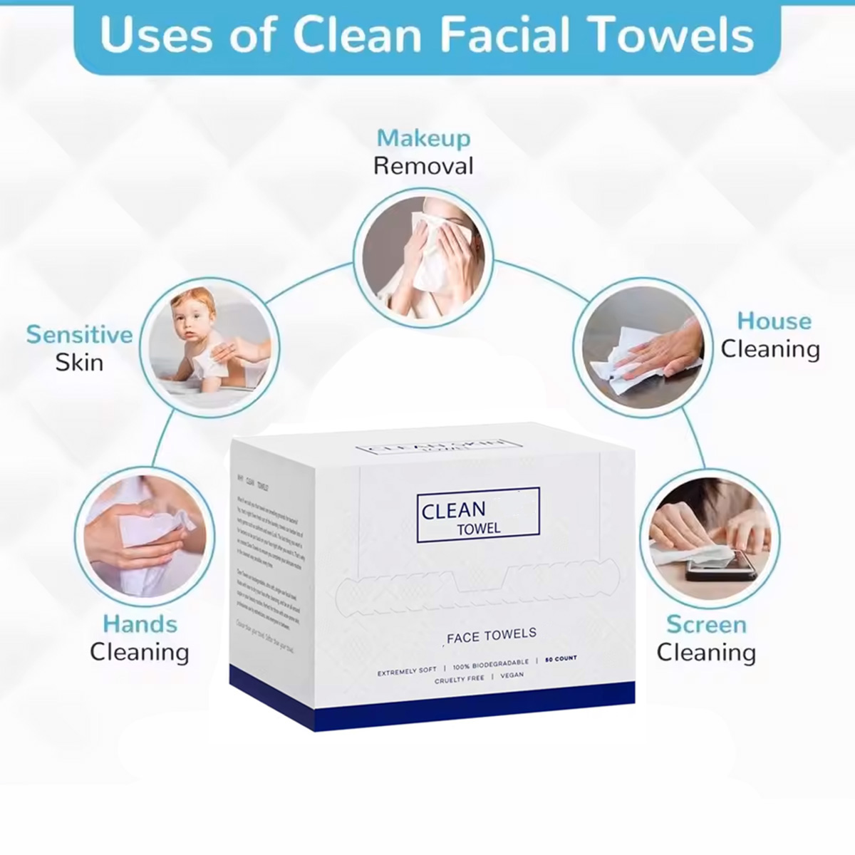 50Pcs/Box Disposable Face Towe - Beauty Of Joseon Makeup Remover review and price
