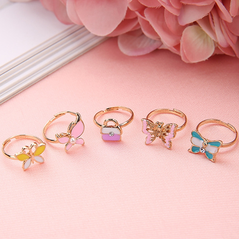 10/20 pcs Children Cute Ring A - Beauty Makeup For Girl review and price