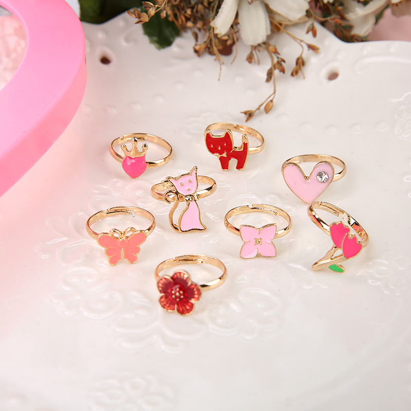 10/20 pcs Children Cute Ring A - Beauty Makeup For Girl review and price
