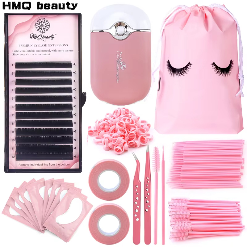 268PCS Eyelash Extensions Kit  - Beauty Makeup Tools Set review and price