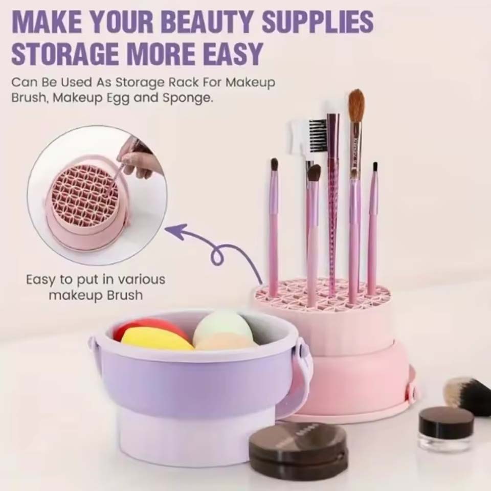 Makeup Brush Cleaning Bowl Bea - Beauty Makeup Tools Set review and price