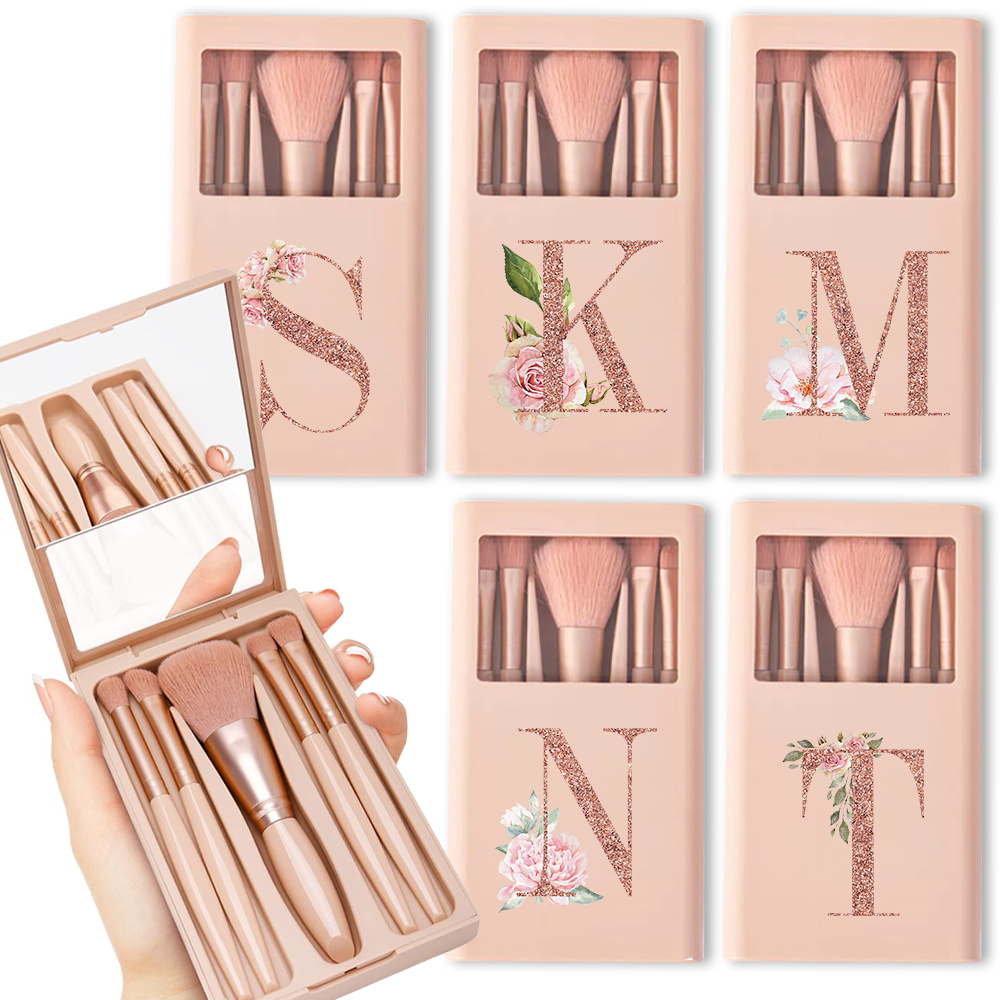 5pcs Cosmetic Brush Kit With M - Beauty Makeup Tools Set review and price