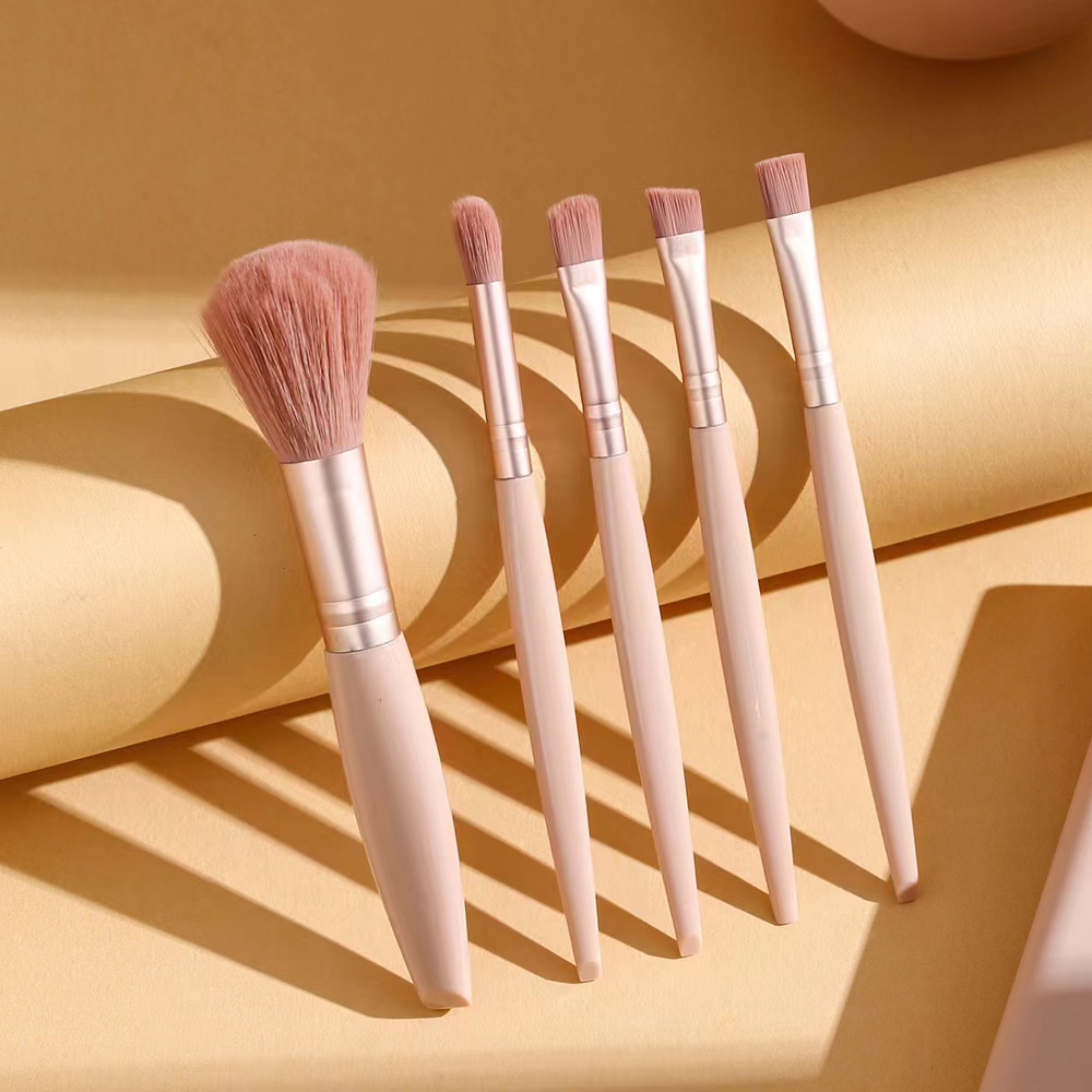 5pcs Cosmetic Brush Kit With M - Beauty Makeup Tools Set review and price