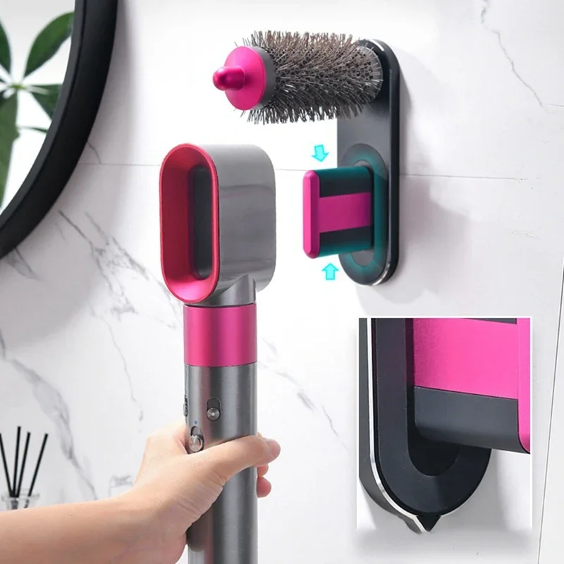 Hair Dryer Holder Wall Mount S - Hair Curling Wand review and price