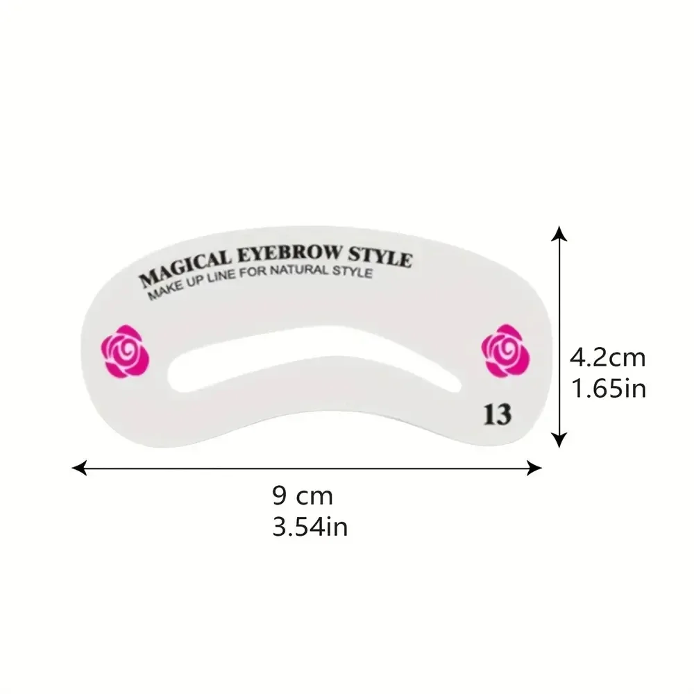 24 Styles Eyebrow Templates Ey - Beauty Makeup Tools Set review and price