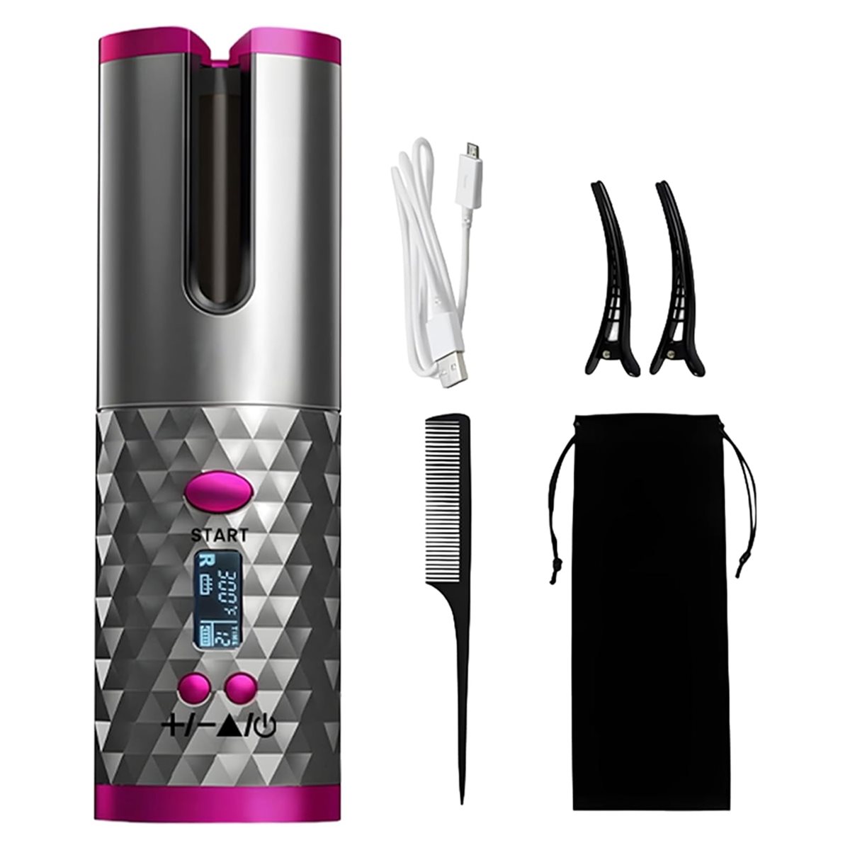 N18R Cordless Curling Iron Bea - Hair Curling Wand review and price