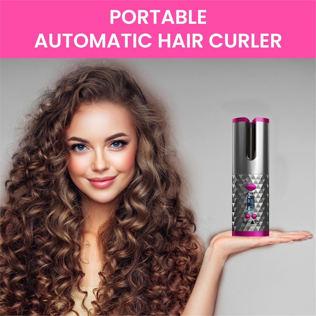 N18R Cordless Curling Iron Bea - Hair Curling Wand review and price