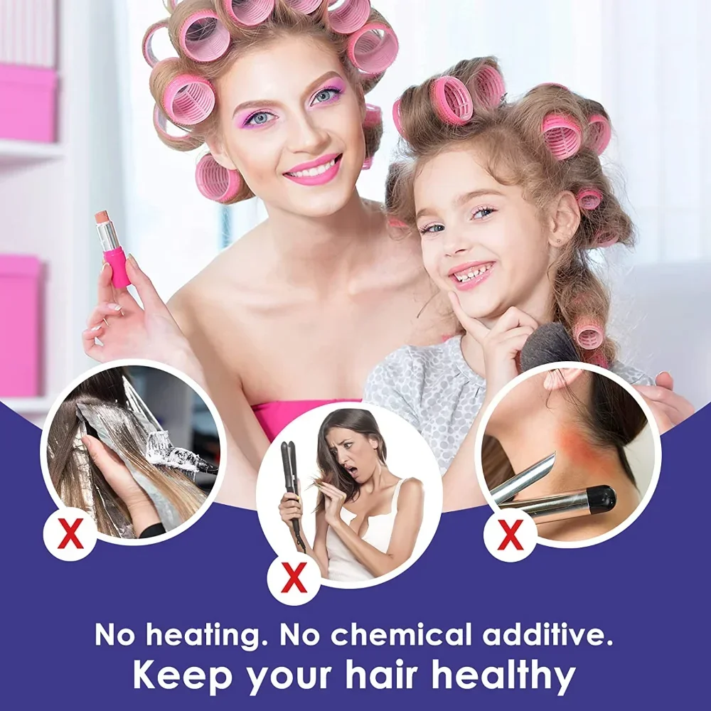 Self-Grip Hair Rollers Heatles - Hair Curling Wand review and price