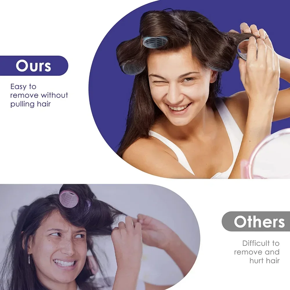 Self-Grip Hair Rollers Heatles - Hair Curling Wand review and price