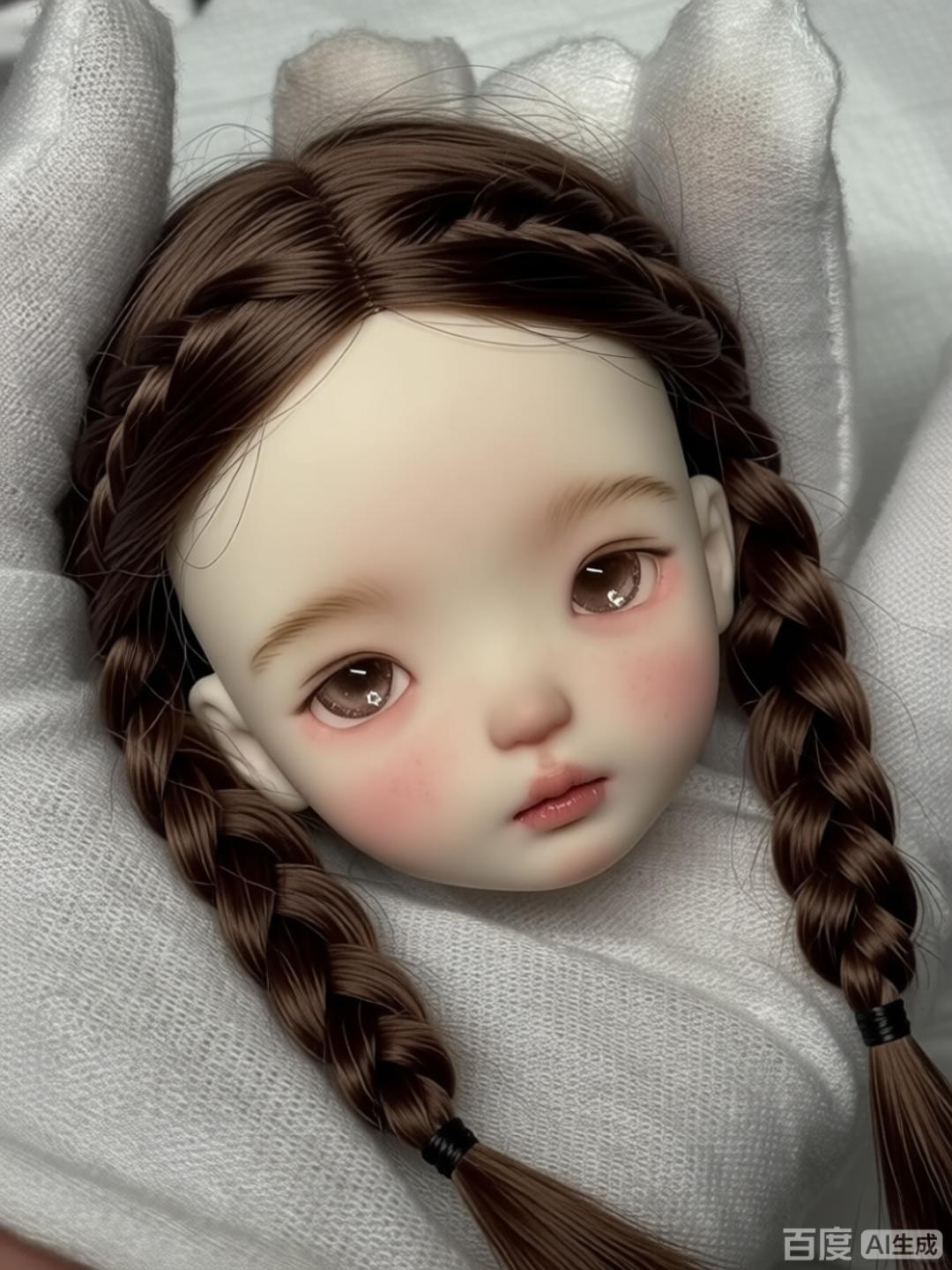 1/6 Scale SD BJD Doll Head - j - Beauty Makeup For Girl review and price